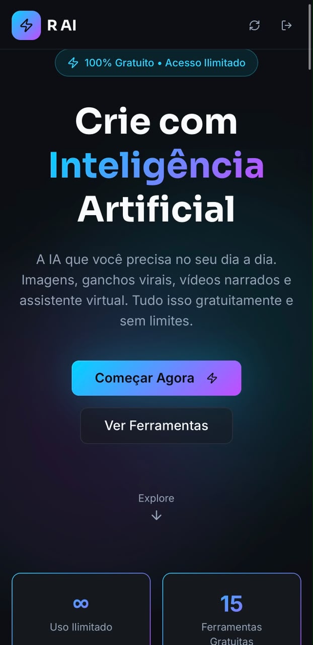 Aplicativo R AI